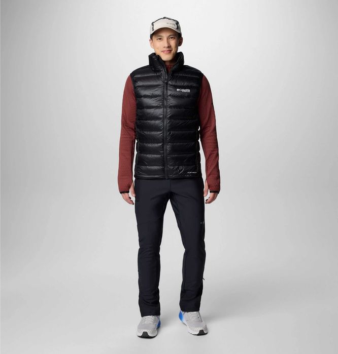 Мужской тёплый пуховый жилет Columbia Titanium Arctic Crest.