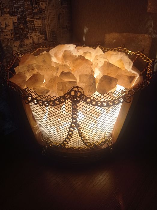 Солевой светильник продам
