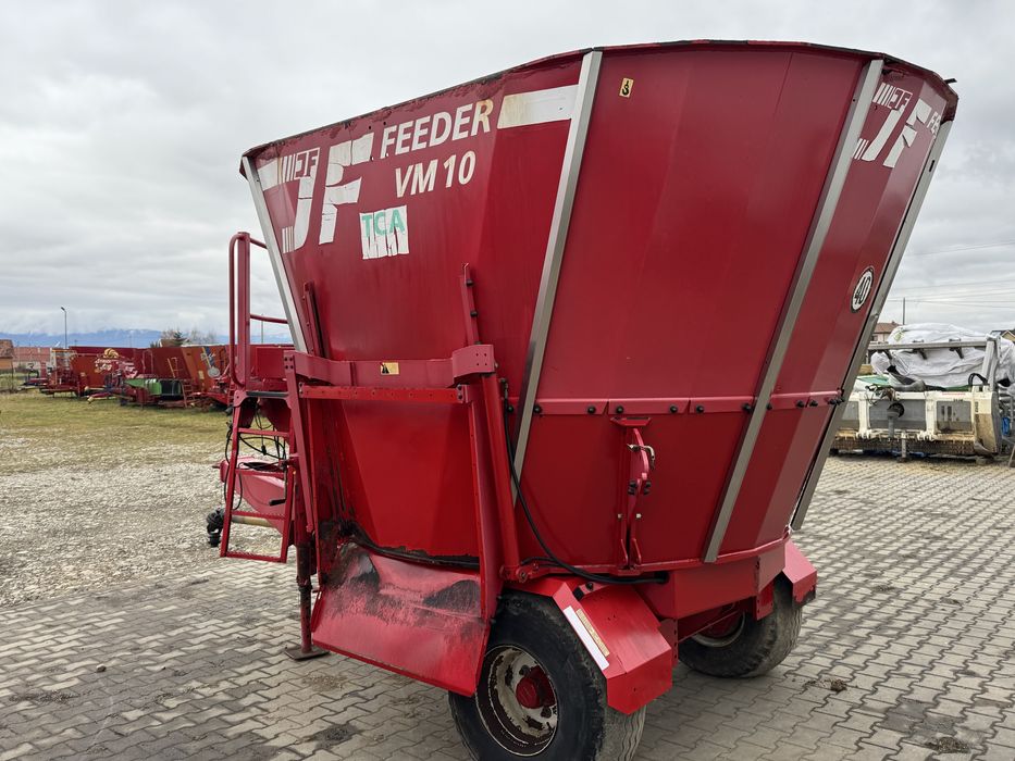 Remorca tehnologică /furajeră /Siloking/ Stoll 10 m3