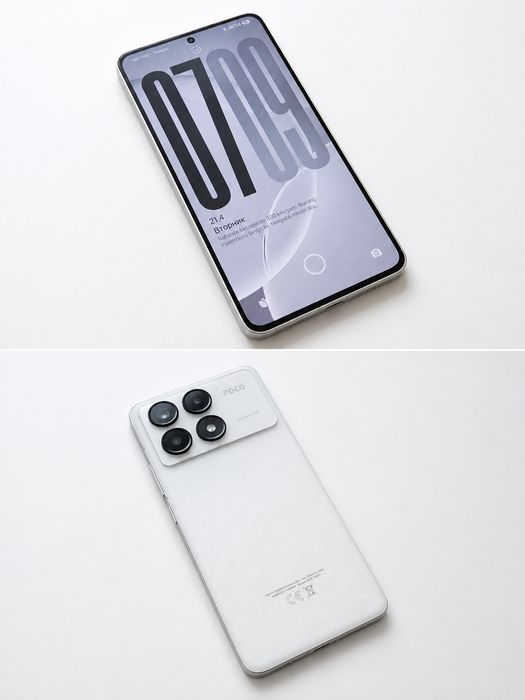 Poco f6 pro белый 12/512