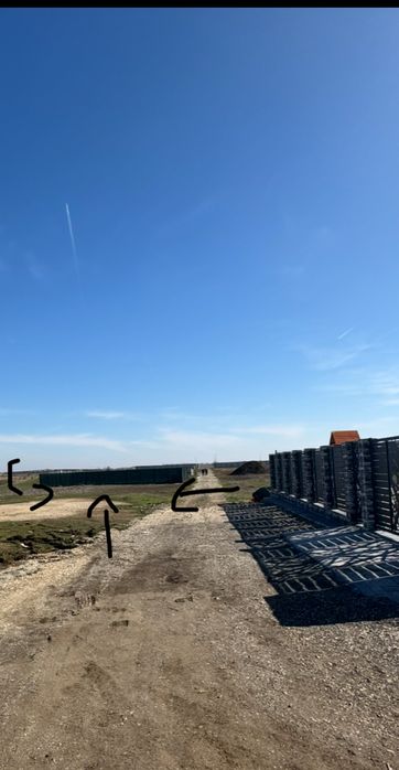 Vand Lot teren intravilan Domnesti/Teghes. Posibilitate plata in rate.