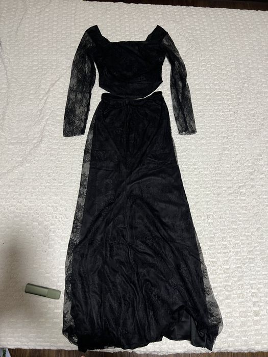 Вечернее платье двойка размера S