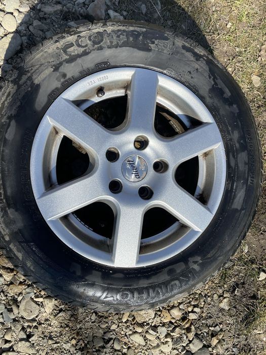 Jante aliaj Aluett R15 6Jx15H2 5x112 VW Jetta Golf 5 6 Octavia 2 Leon 2 A3 8P