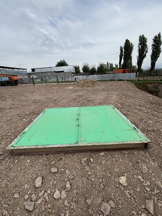 Ворота железные с рамой