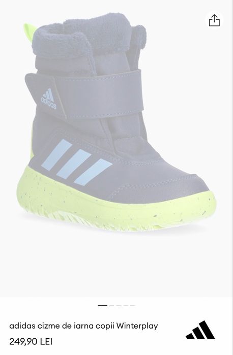 Ghete de iarna noi Adidas, marimea 18