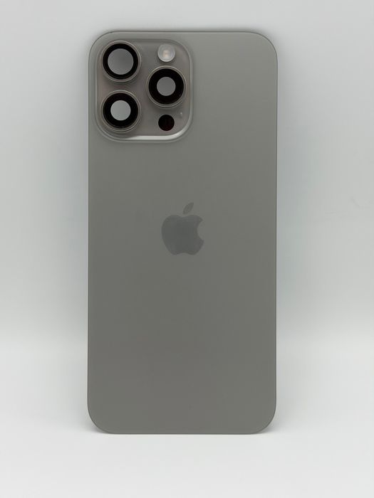 Sticla spate capac carcasa iPhone 16 Pro Max Natural Originala