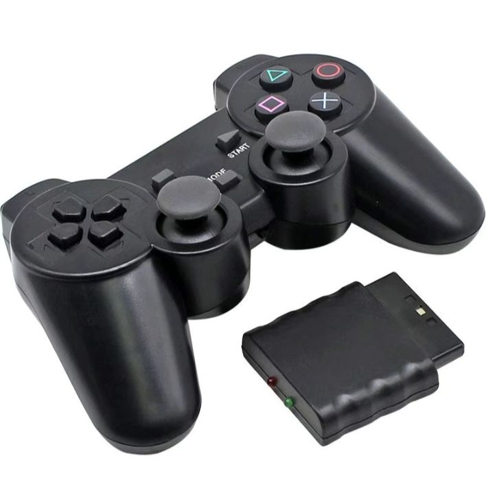 PS2 uchun simsiz joystiklar, aksessuarlar va xotira kartasi