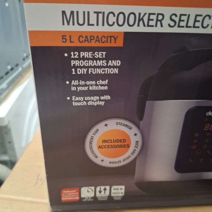 Делимано мулти кукър Селект нов неизползван 5 литра