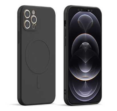 Husa  iPhone 13 Mini MagSafe interior microfibra