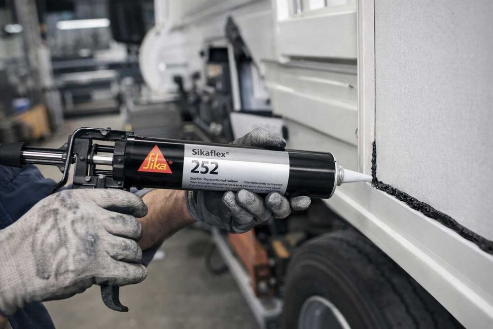 Sikaflex 252 Конструкционный клей Strukturaviy yopishtiruvchi kley