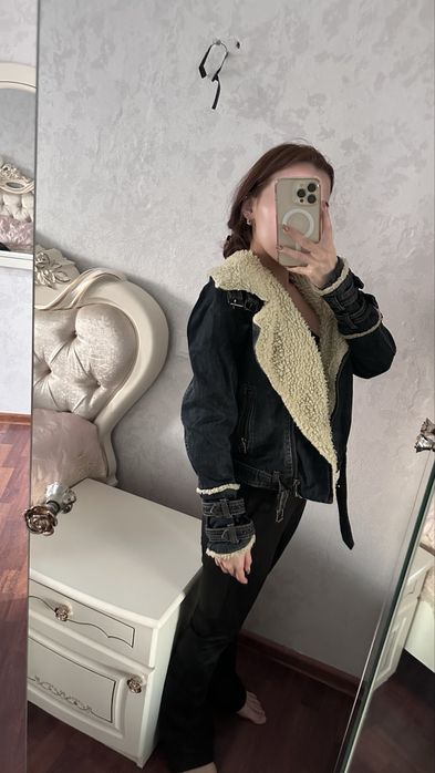 Куртка теплая с манго