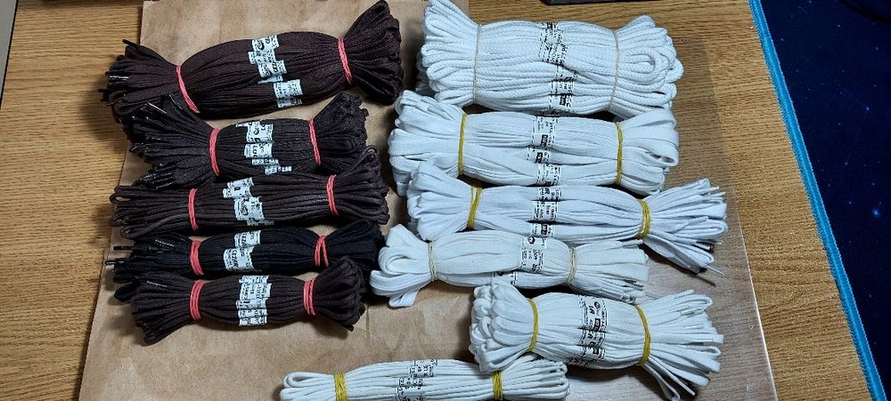 Sireturi pantofi , adidasi bumbac 100% produs în România