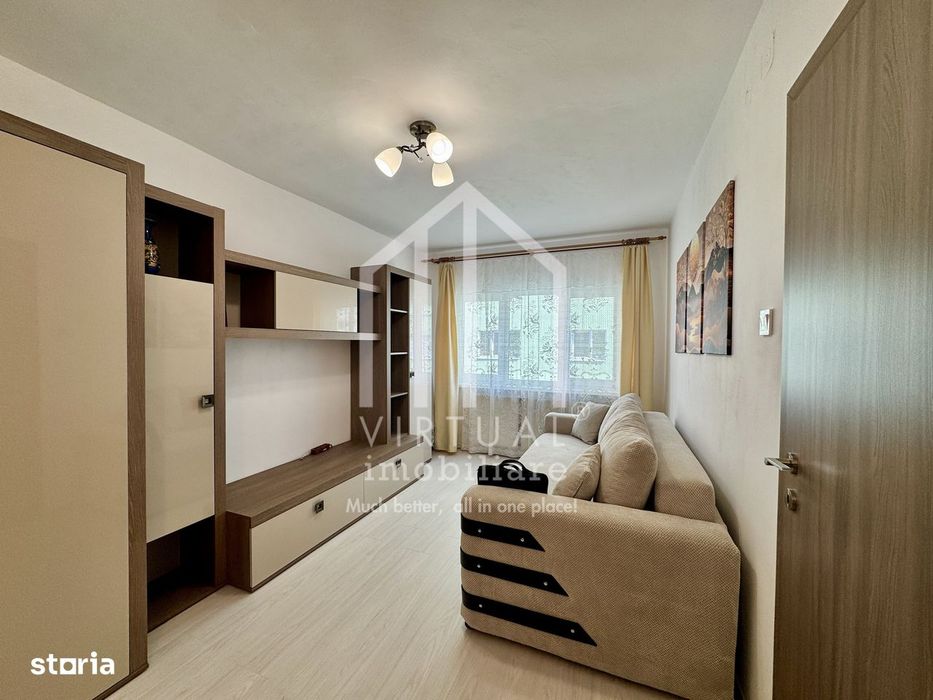 Apartament cu 3 camere, 56mp utili + balcon, etaj 3/4, Vasile Aaron — fotografia 1