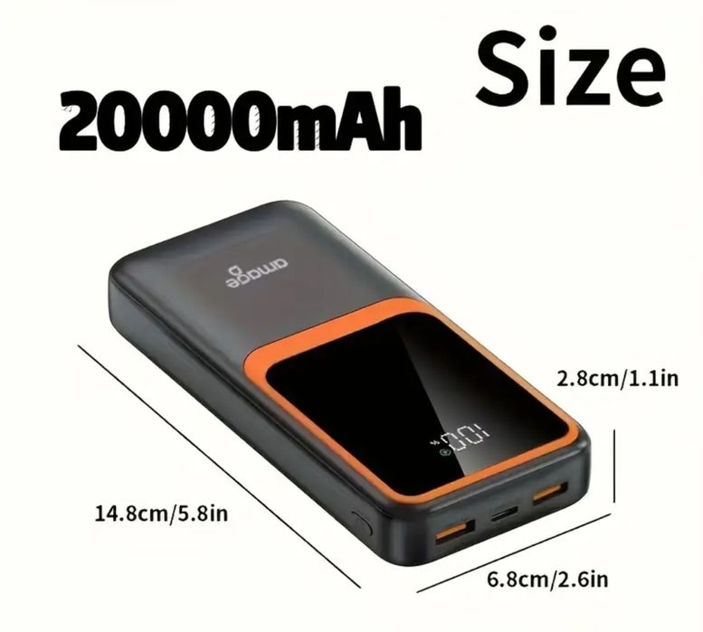 20000mAh Power bank с лед дисплей