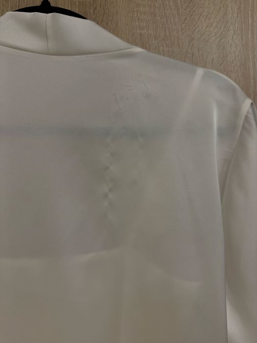 Set rochie/ neglijeu si halat/ chimono din satin alb