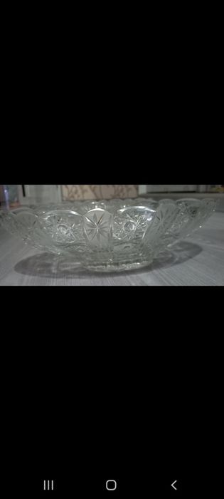 Хрустал фруктовий ваза