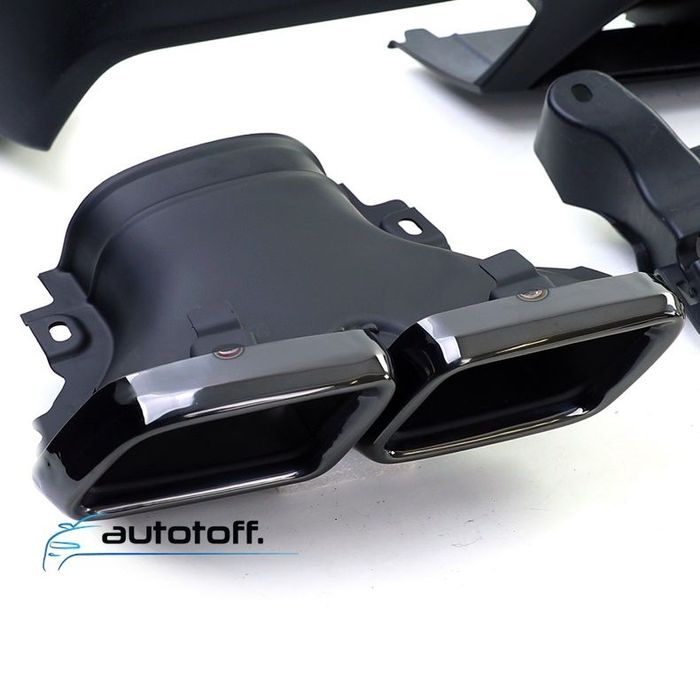 Difuzor bara spate compatibil cu Mercedes GLC X253 SUV (15-19) AMG Black Design