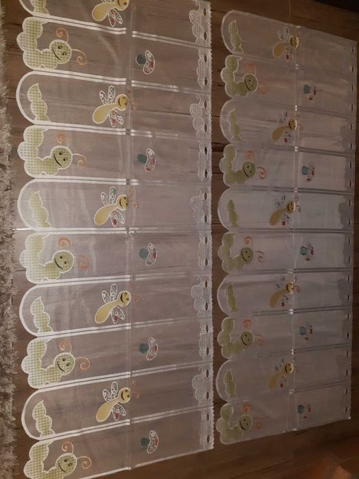 perdele scurte-noi set 2 bucati-50 lei