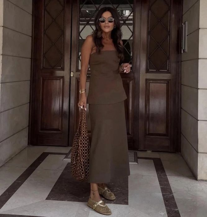 Rochie din in Zara limited edition