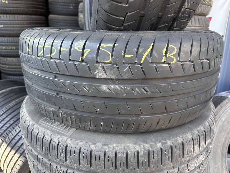 2 броя летни гуми Continental 235/45/18 dot2021 6мм грайфер