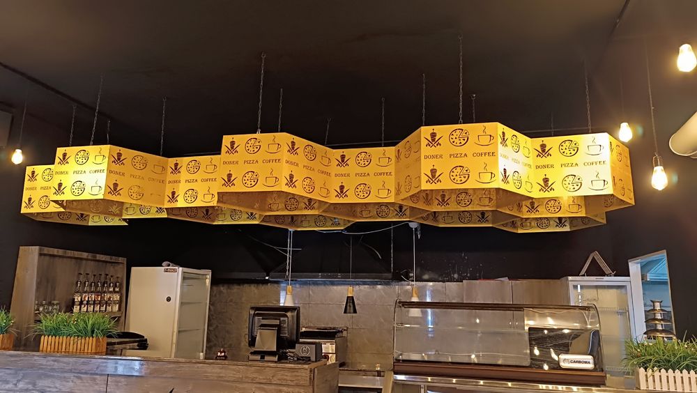 Люстра Донер Пицца Кофе