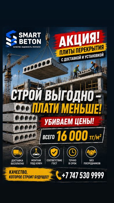Европлиты  Плиты перккрытия