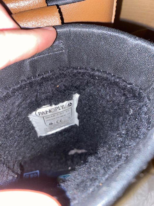 Спец обувь PANOPLY  safety boots