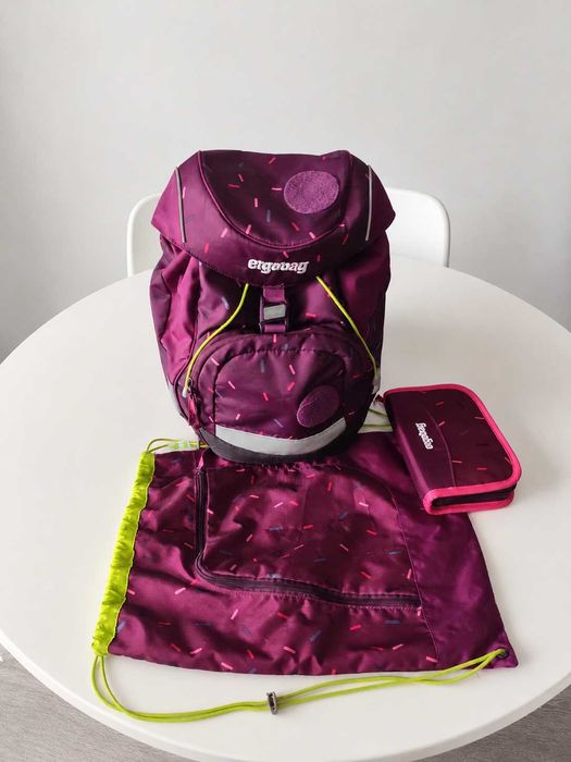 Комплект детска раница Ergobag за 1.–4. клас