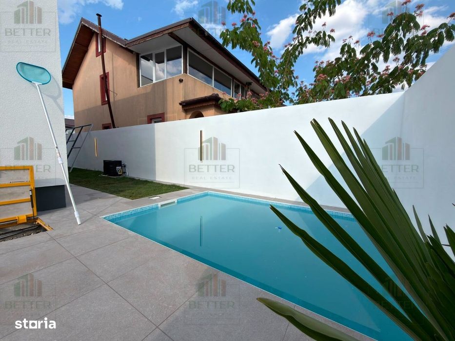 Vila Individuala - P+1E - 5 Camere - Piscina Incalzita - 3 Bai