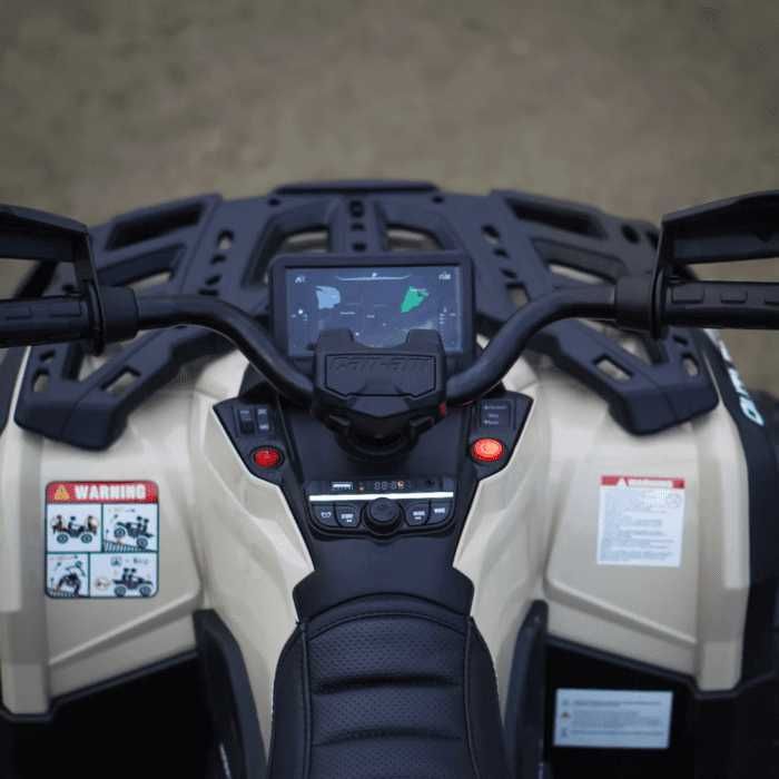 Лицензирано Акумулаторно ATV / АТВ Can Am Outlander,4х4, 800W, 24V/7Ah