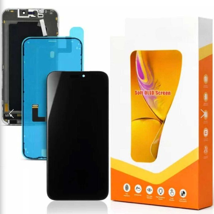 Soft Oled Съвместим LCD Дисплей за iPhone 17 Pro /120Hz/ Черен / Гаранция /