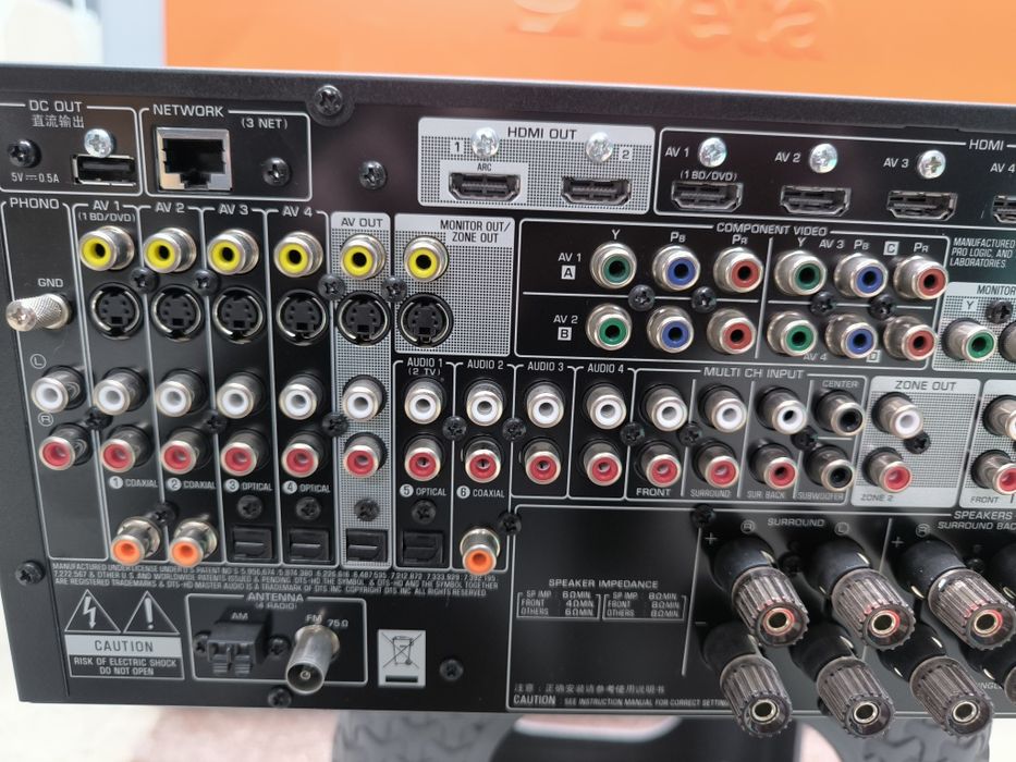 Yamaha rx -v 1073  7.2 channel