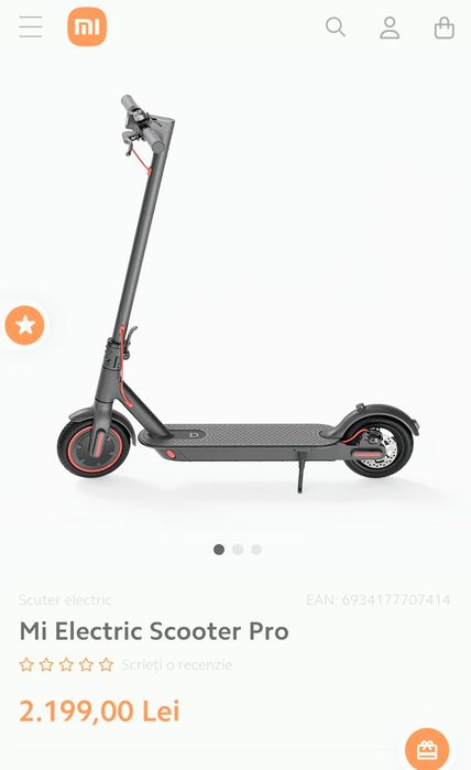 Trotineta electrica "Mi Electric Scooter Pro"- 31Km/h