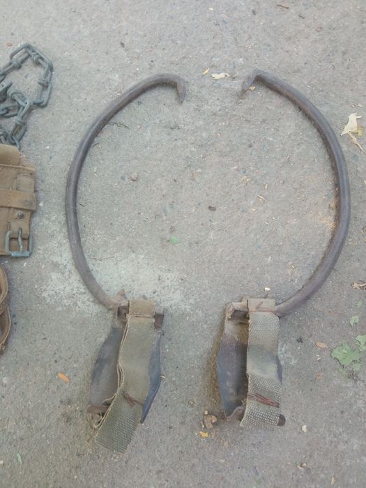 Монтажный пояс и когти монтерские