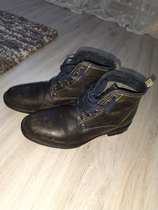 Ghete bărbați,piele naturală, mărime 40