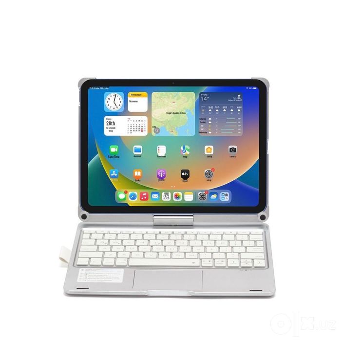 Чехол-клавиатура с подсветкой и Bluetooth на iPad Pro 11 inch 2024