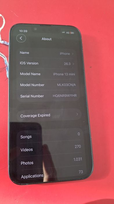 Vand iPhone 13 Mini 128gb