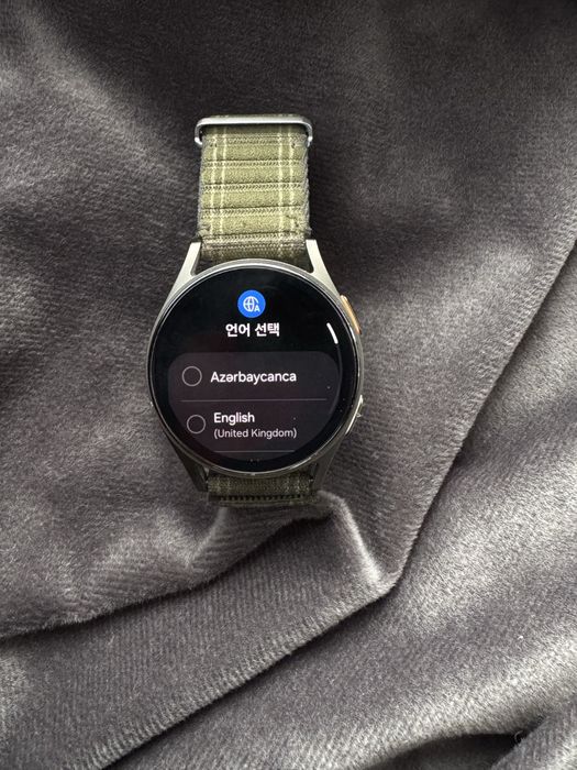 Samsung Galaxy Watch 7 (40мм) графитовый-зеленый