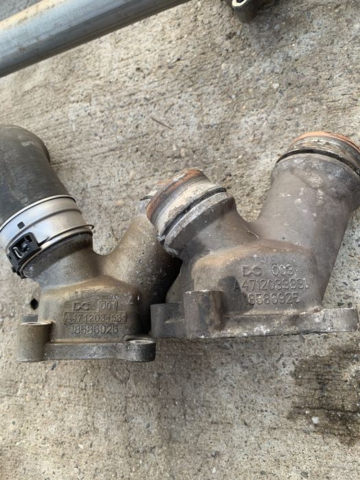 Tevi Inox pentru racire retarder Mercedes-Actros