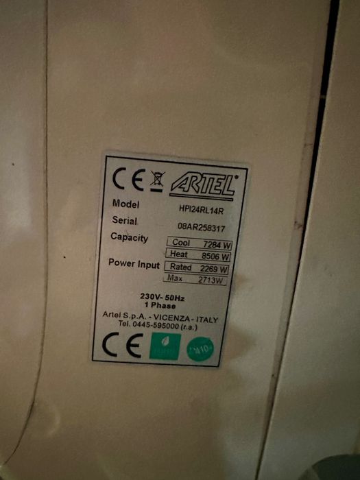 vand aer conditionat Artel 24.000btu