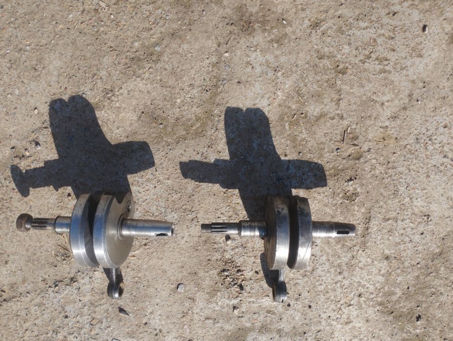 Вал советского мопеда  в50 мотора