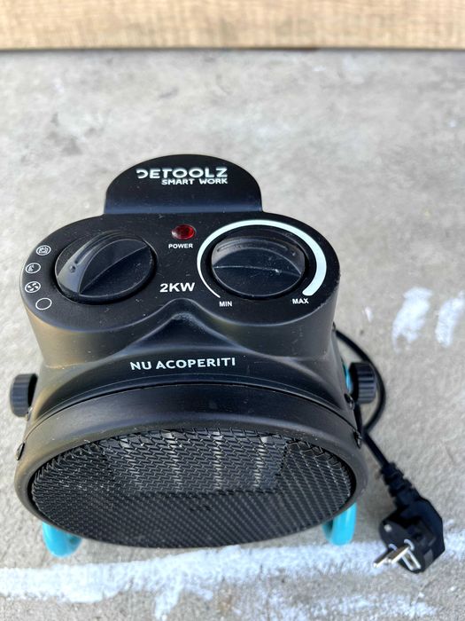 Aeroterma Electrica Ceramica 20/1000/2000W 220V-240V AC