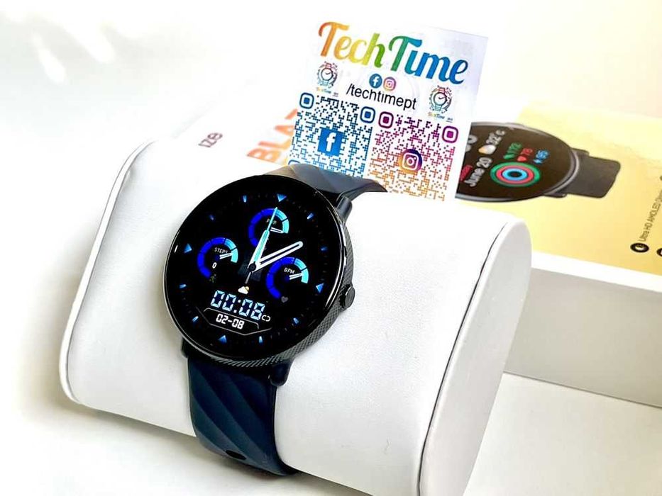 Смарт часовник Zeblaze GTR 3 Pro,Разговори,Водоустойчив 1.43'', Черен