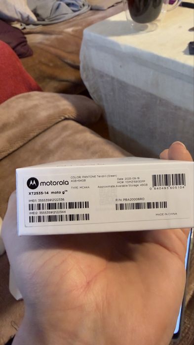 Нова - Motorola мото G06 + powerbank+ слушалки -комлет промоция