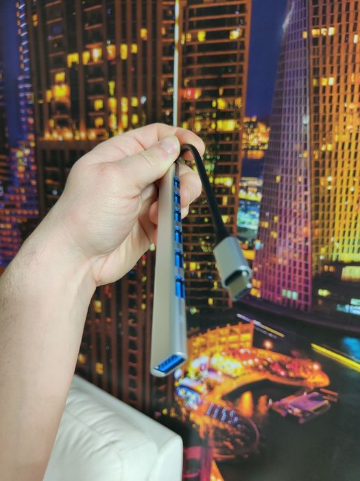 Adaptor Tip C la USB Multi Port 7in1 HUB USB Tip C