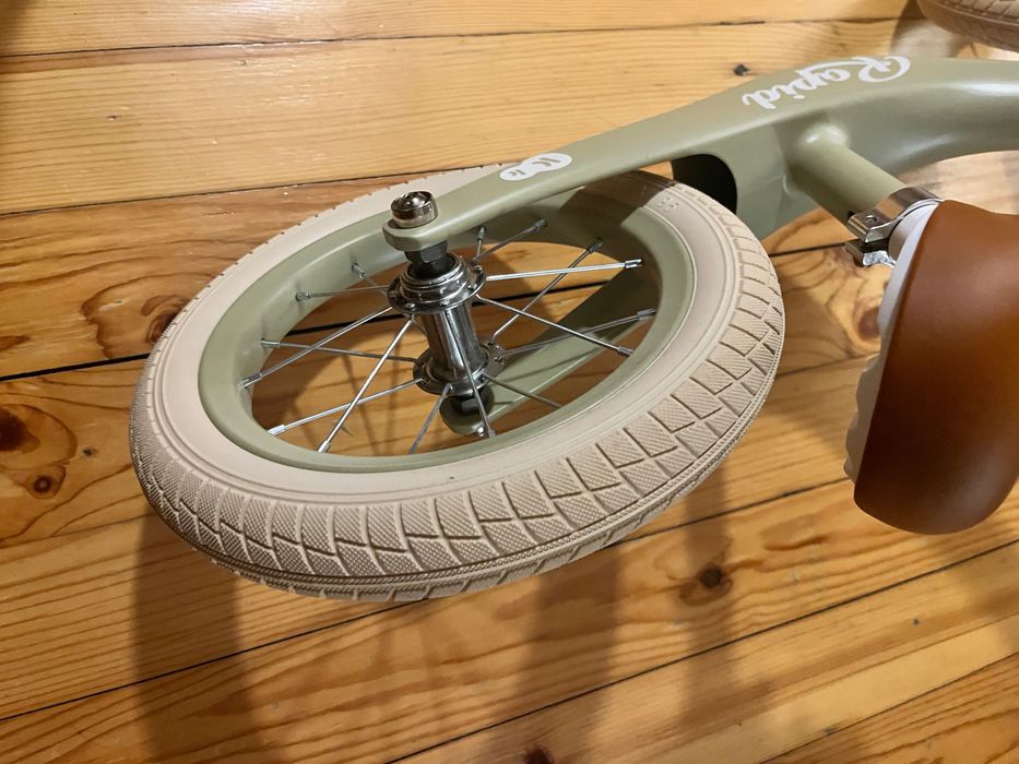 Колело за баланс KinderKraft - Rapid 2, зелено