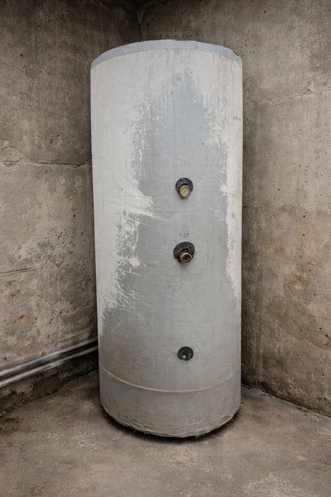 Puffer 1000l din otel ,cu izolatie