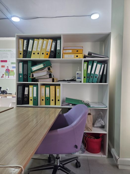 Шкаф белый стеллаж