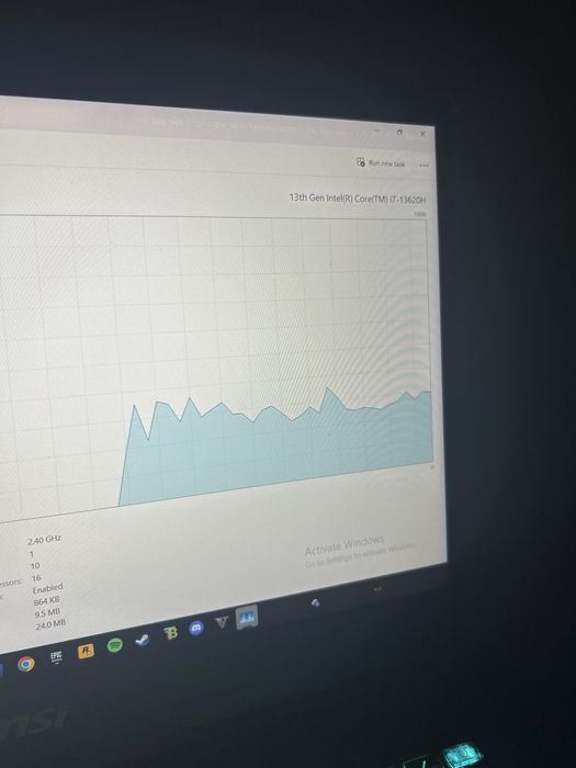Vand laptop Msi Cyborg 15 B13WEKG