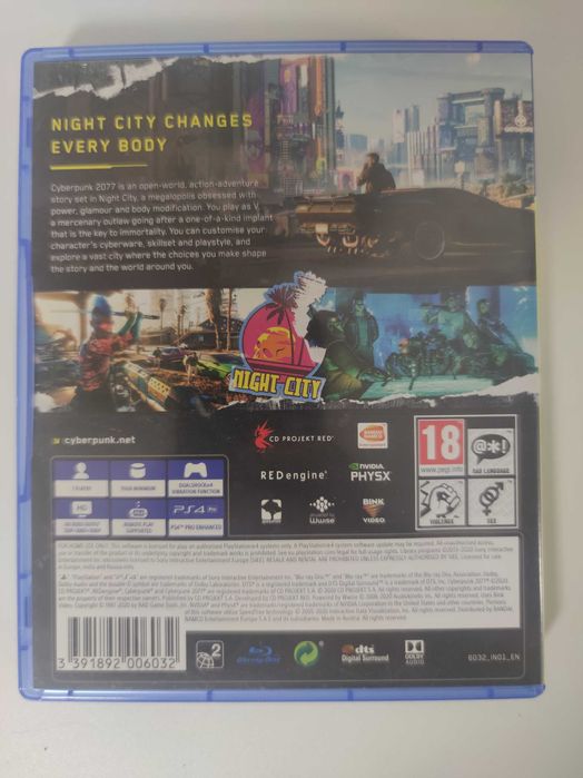 Joc PS 4 PS 5 Cyberpunk 2077